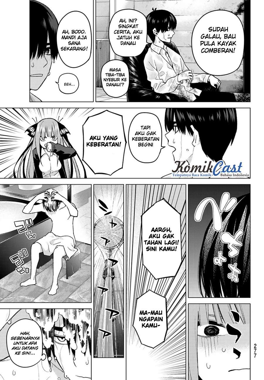 Go-toubun no Hanayome Chapter 43 Gambar 5