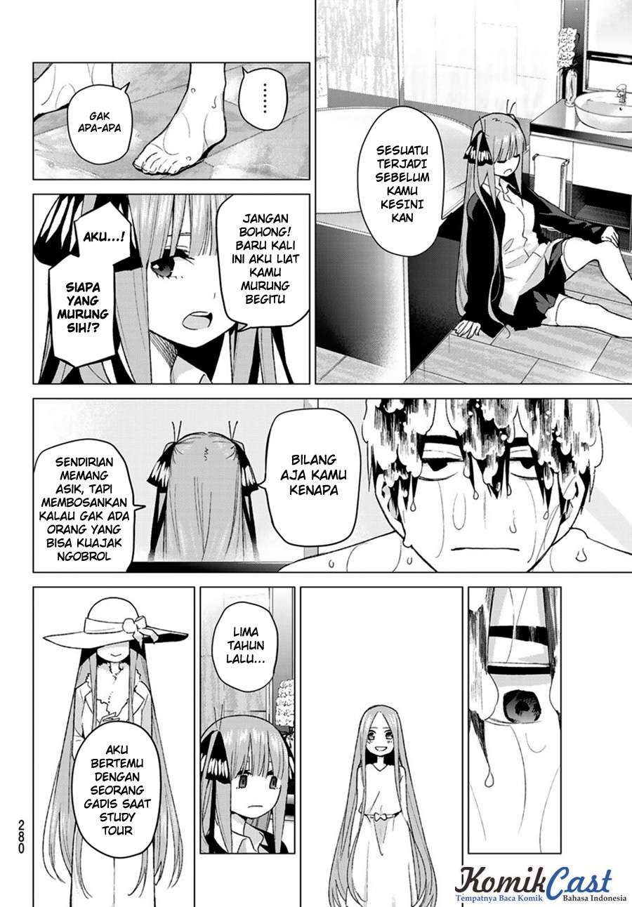 Go-toubun no Hanayome Chapter 43 Gambar 7