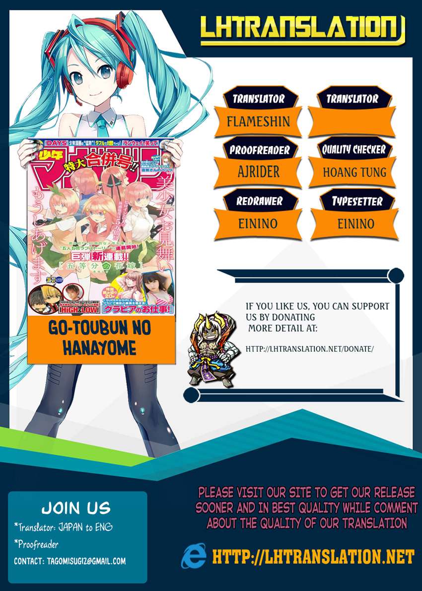 Baca Manga Go-toubun no Hanayome Chapter 42 Gambar 2