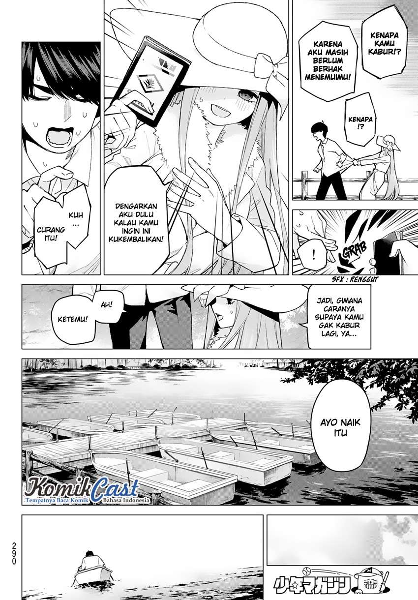 Go-toubun no Hanayome Chapter 42 Gambar 6