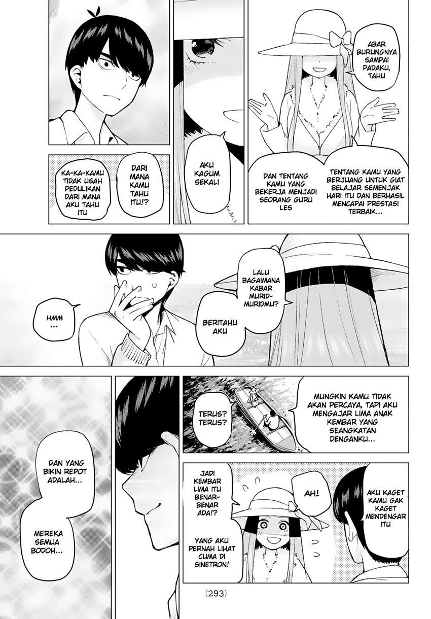 Go-toubun no Hanayome Chapter 42 Gambar 9