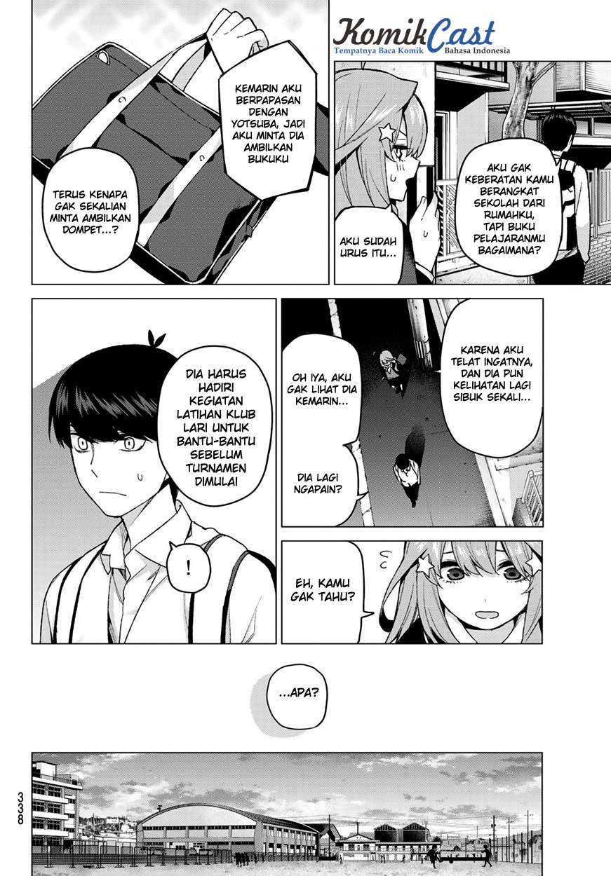 Go-toubun no Hanayome Chapter 41 Gambar 10