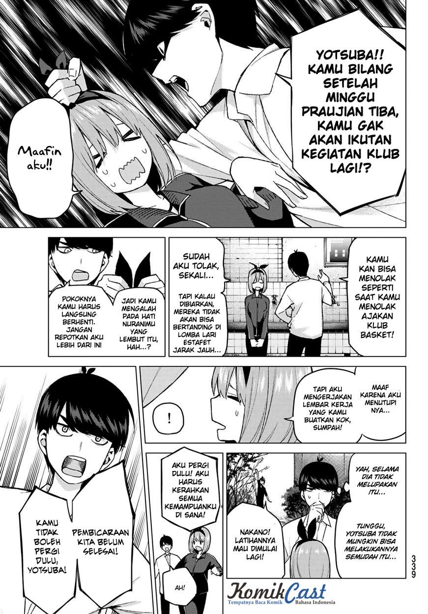 Go-toubun no Hanayome Chapter 41 Gambar 11