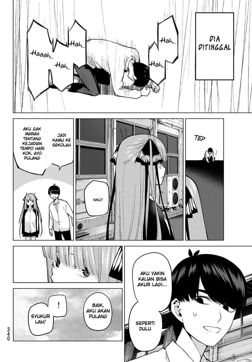 Go-toubun no Hanayome Chapter 41 Gambar 12