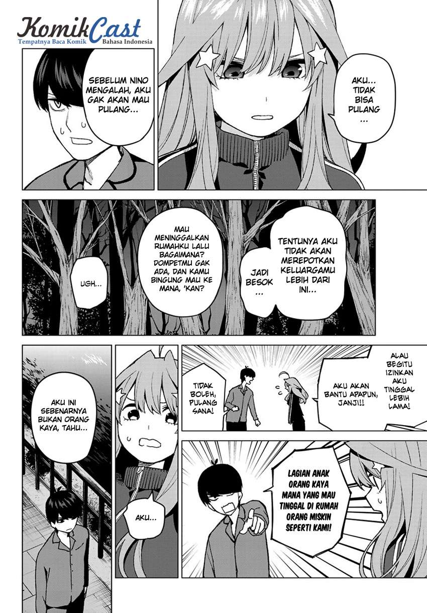 Go-toubun no Hanayome Chapter 41 Gambar 4