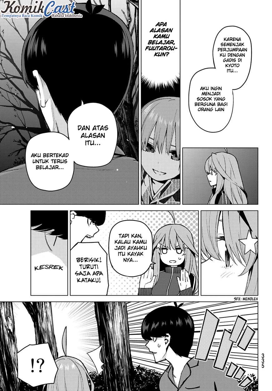 Go-toubun no Hanayome Chapter 41 Gambar 7