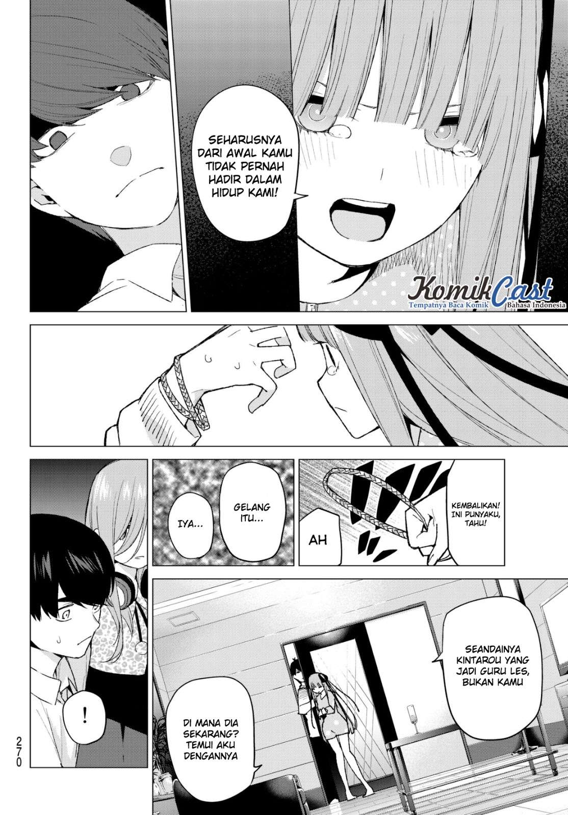 Go-toubun no Hanayome Chapter 40 Gambar 14