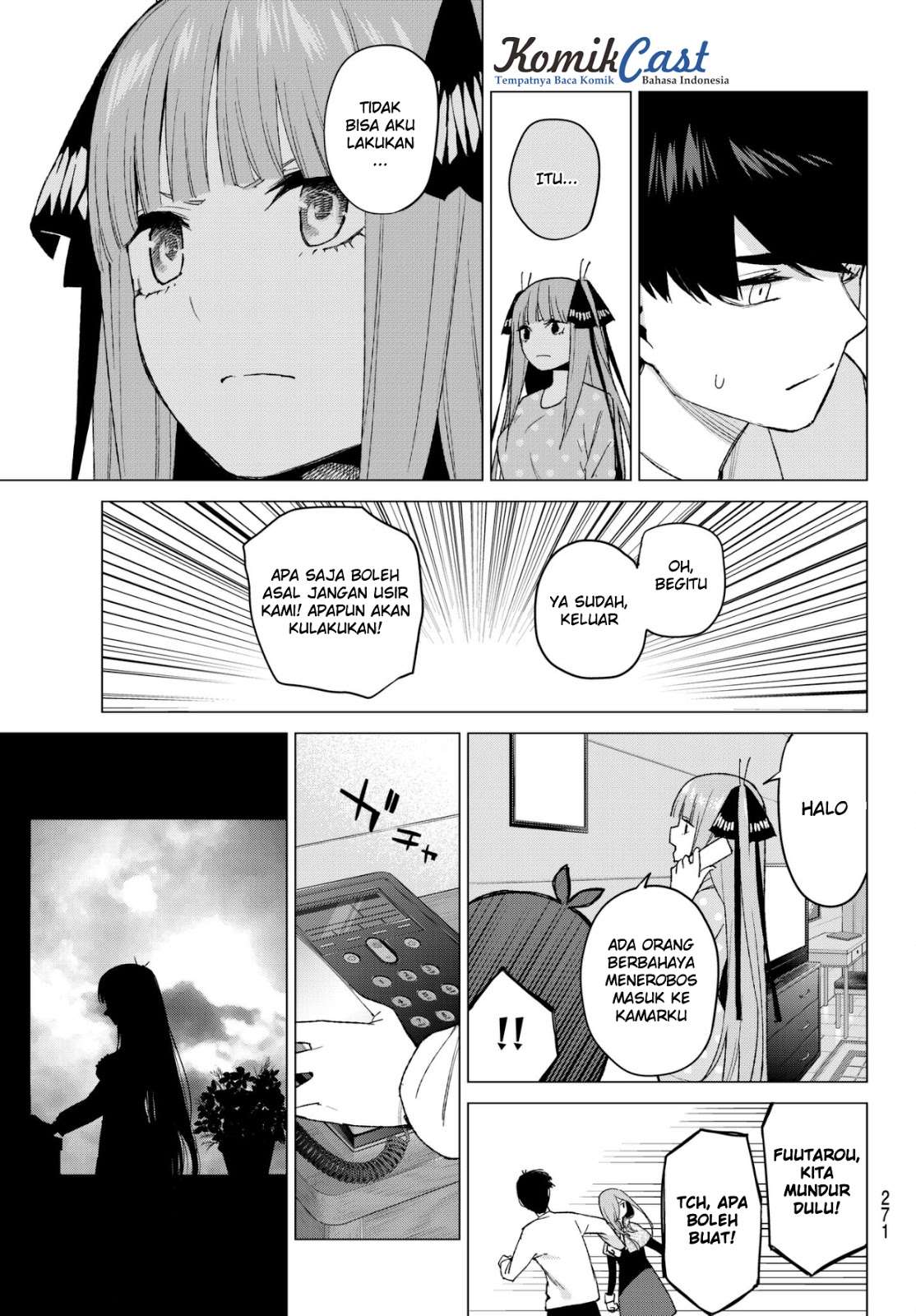 Go-toubun no Hanayome Chapter 40 Gambar 15