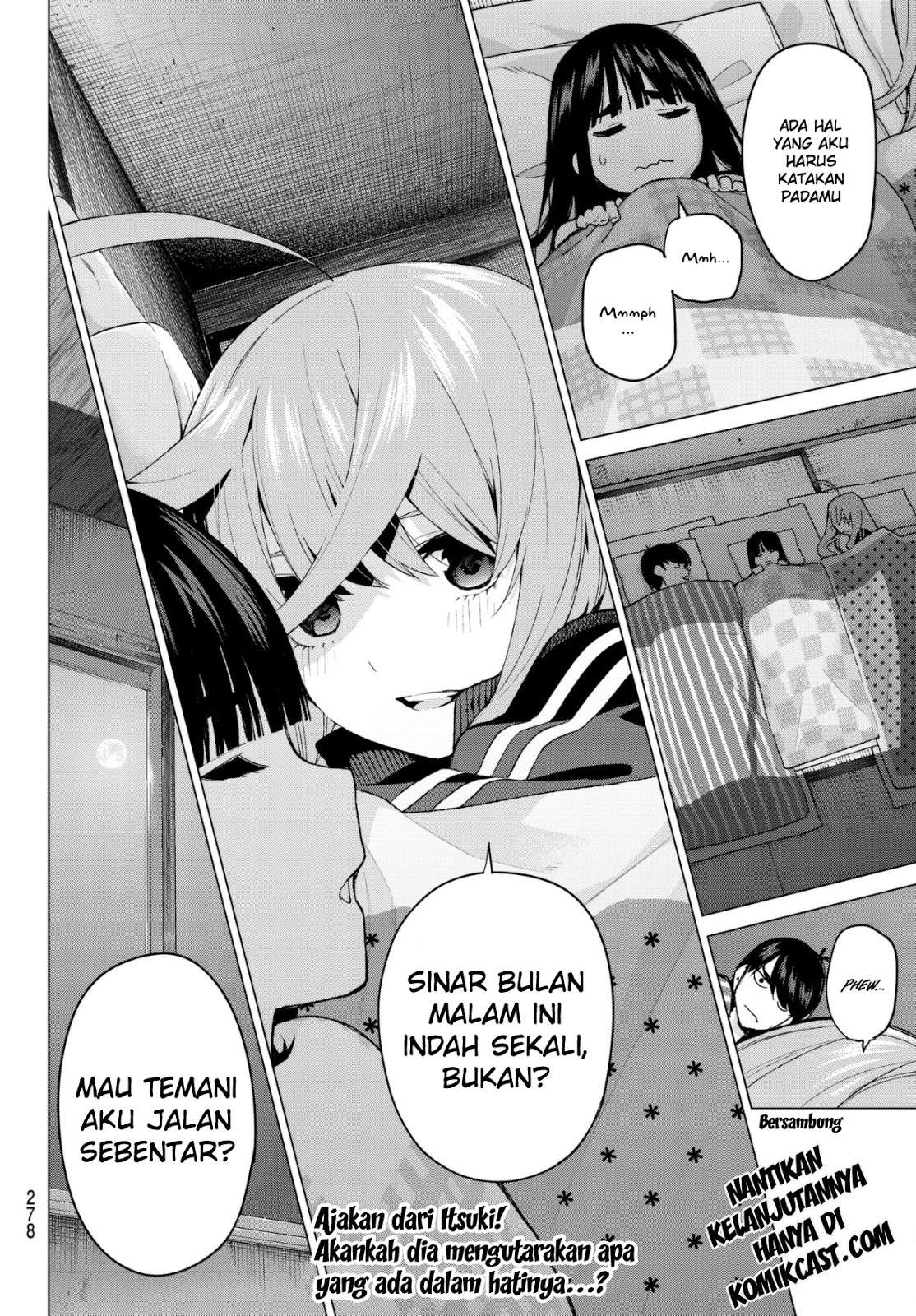 Go-toubun no Hanayome Chapter 40 Gambar 22