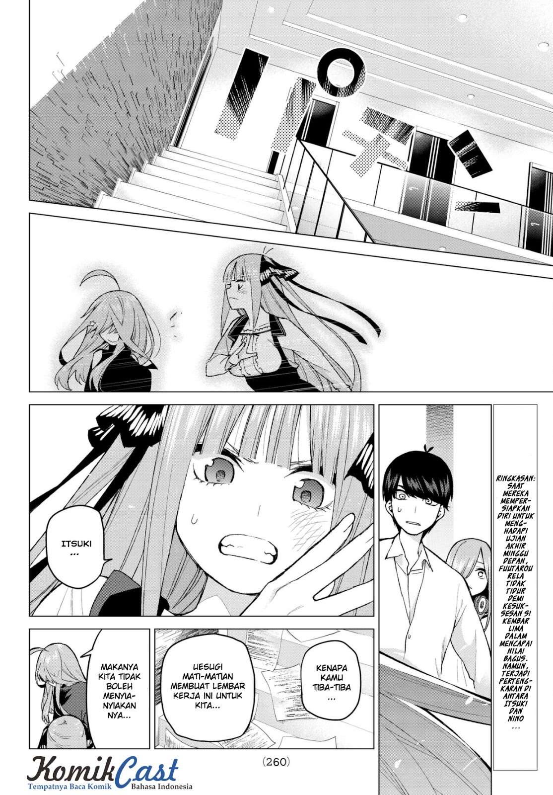 Go-toubun no Hanayome Chapter 40 Gambar 4