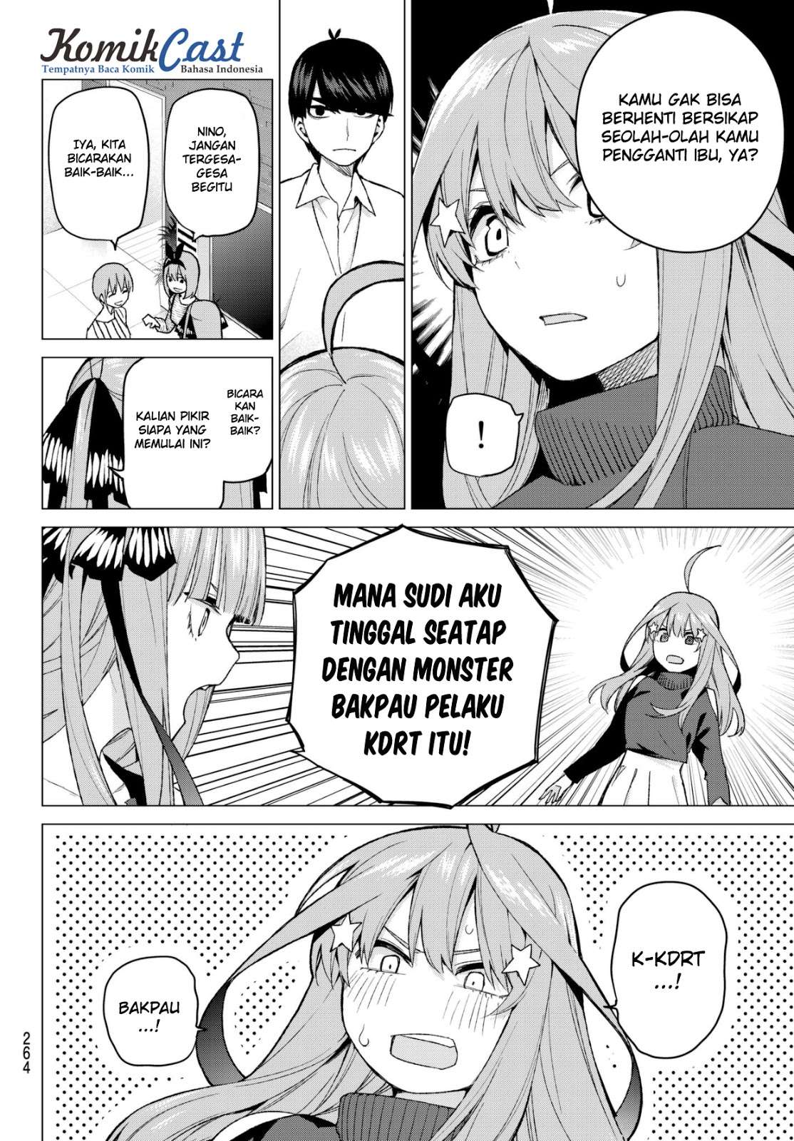 Go-toubun no Hanayome Chapter 40 Gambar 8