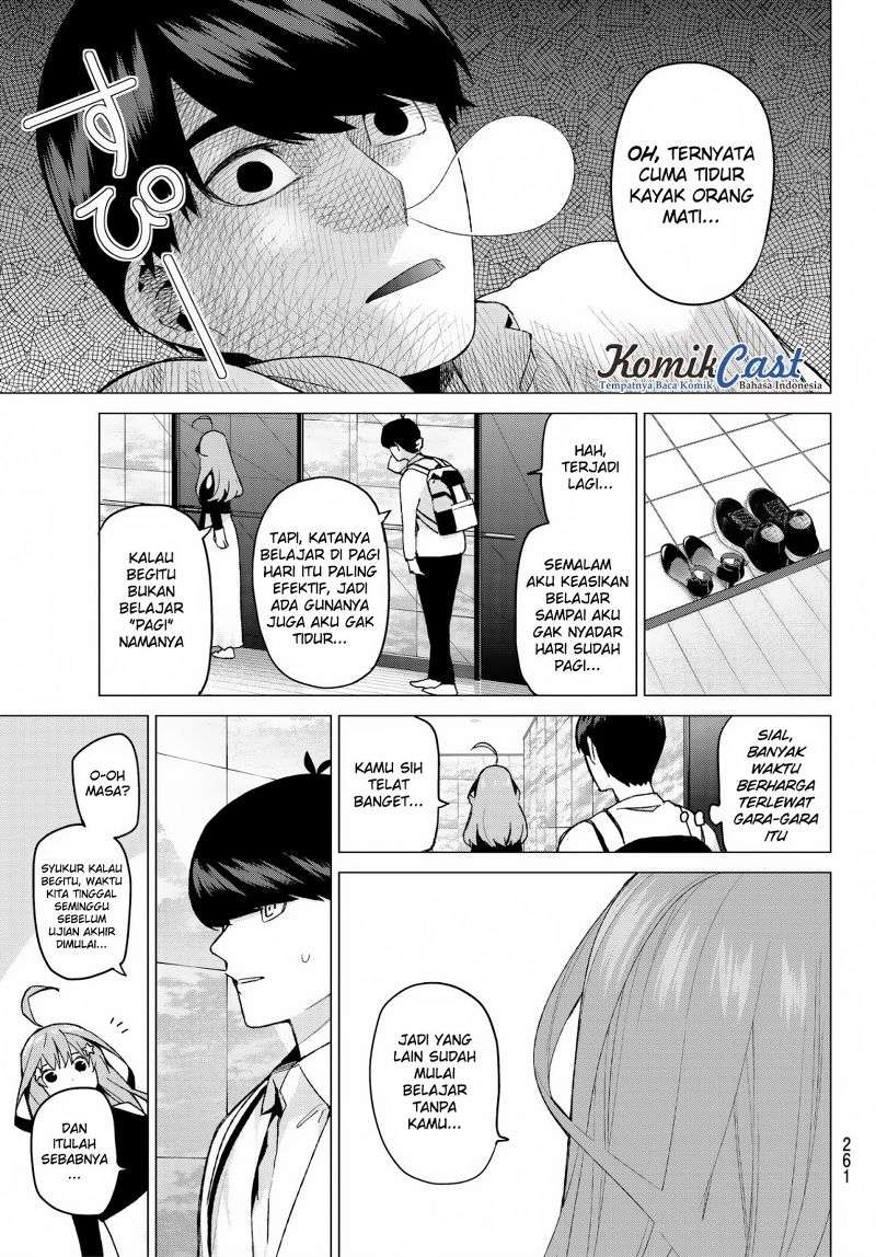 Go-toubun no Hanayome Chapter 39 Gambar 5