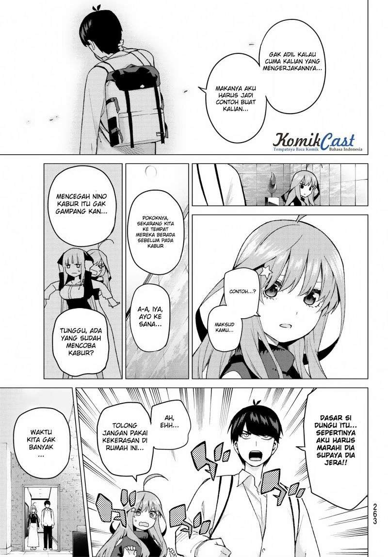 Go-toubun no Hanayome Chapter 39 Gambar 7