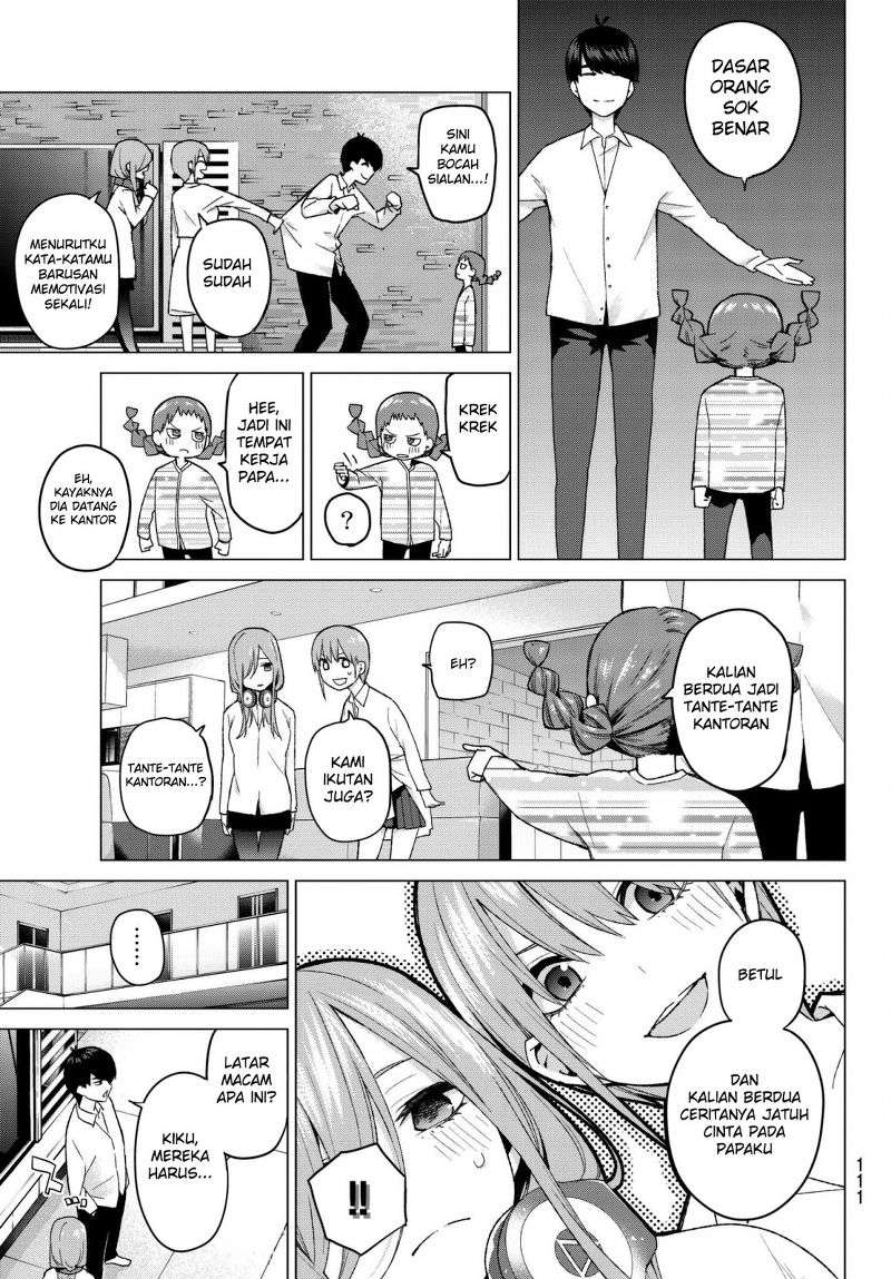 Go-toubun no Hanayome Chapter 38 Gambar 11