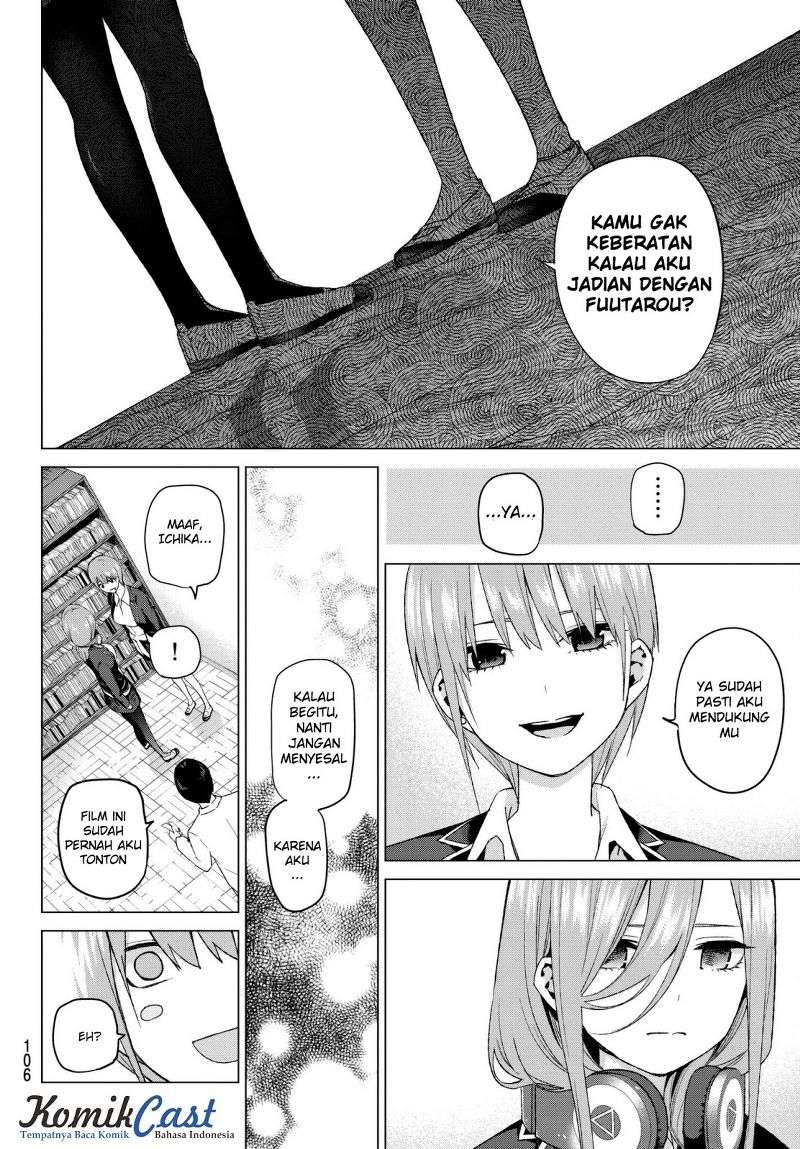 Go-toubun no Hanayome Chapter 38 Gambar 6