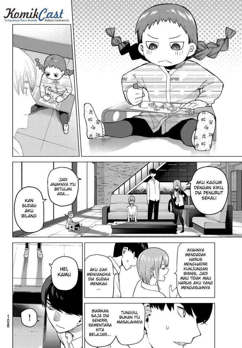 Go-toubun no Hanayome Chapter 38 Gambar 8