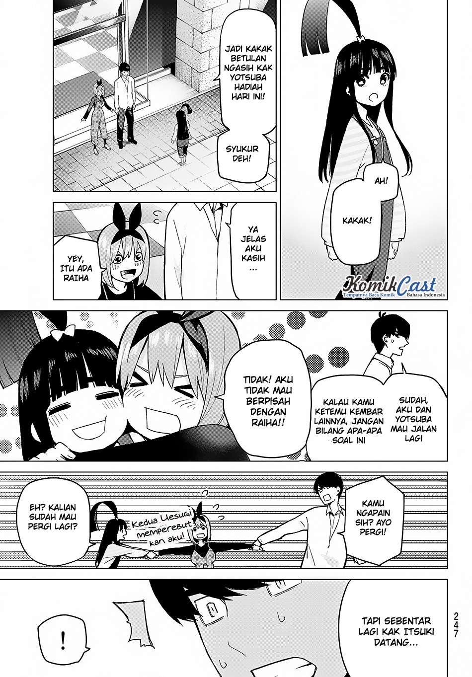 Go-toubun no Hanayome Chapter 37 Gambar 11