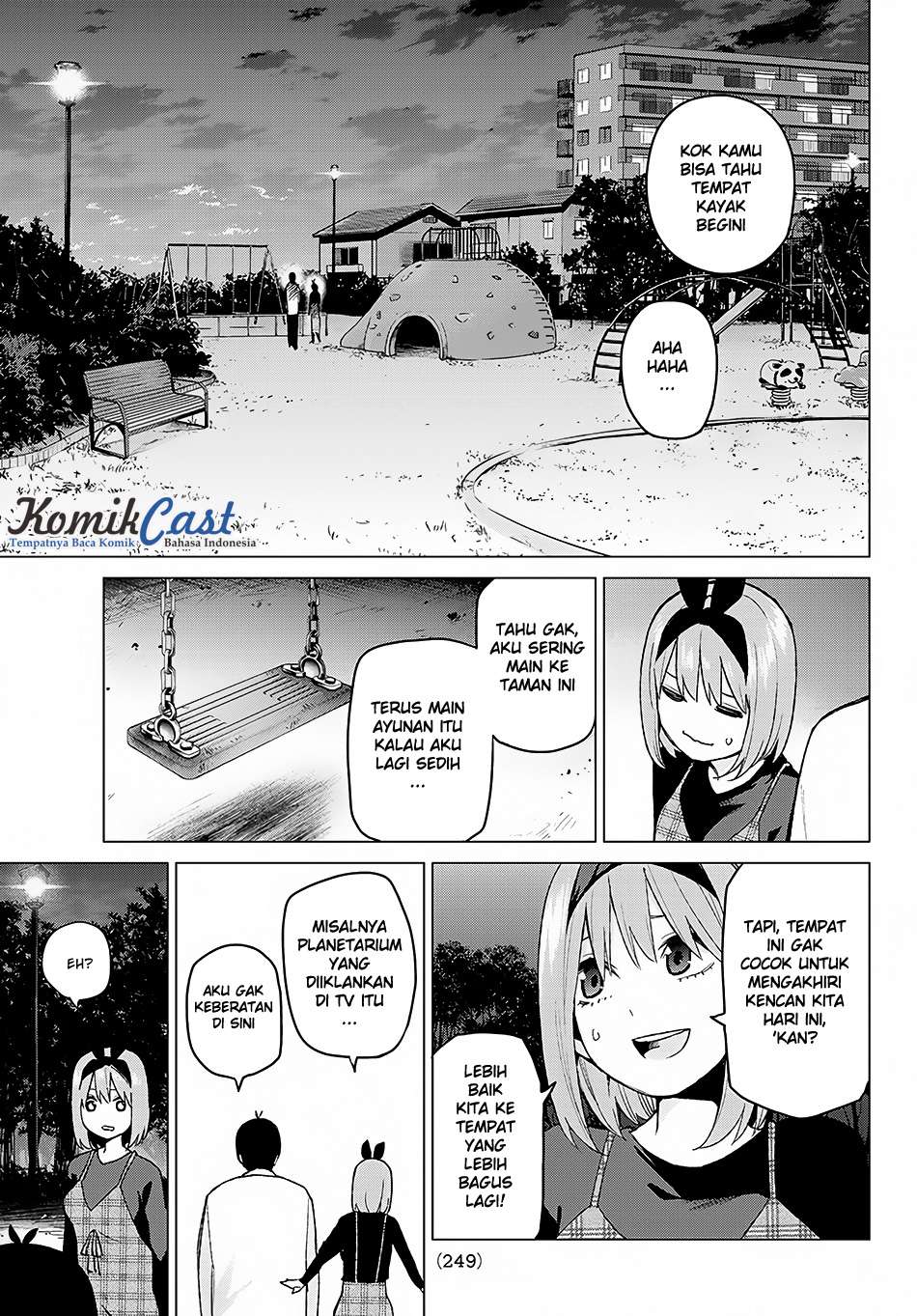 Go-toubun no Hanayome Chapter 37 Gambar 13