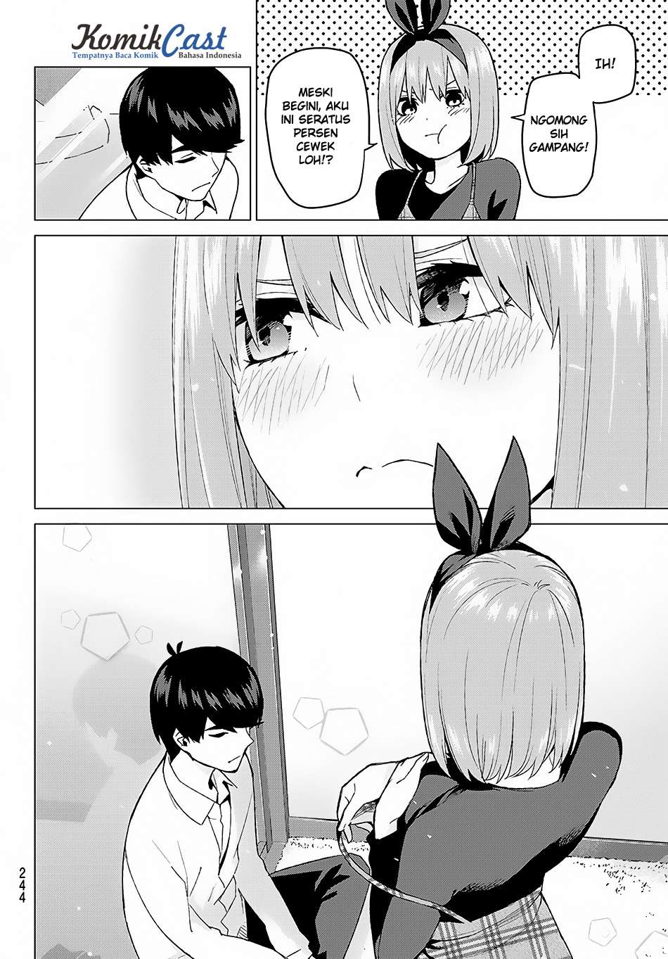 Go-toubun no Hanayome Chapter 37 Gambar 8