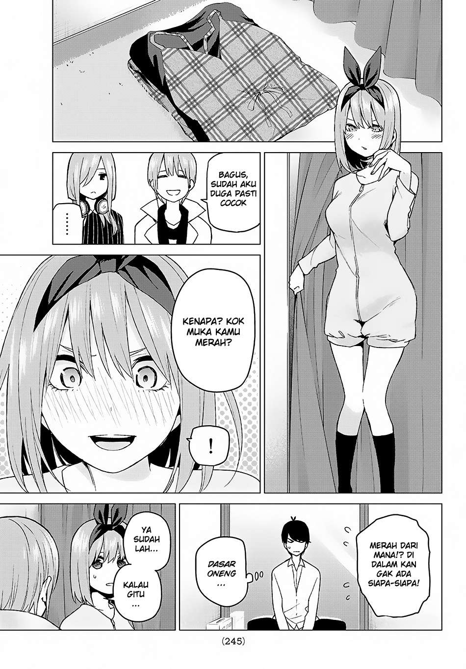 Go-toubun no Hanayome Chapter 37 Gambar 9