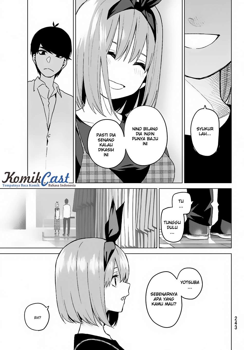 Go-toubun no Hanayome Chapter 36 Gambar 19