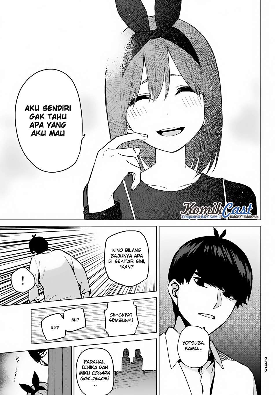 Go-toubun no Hanayome Chapter 36 Gambar 21