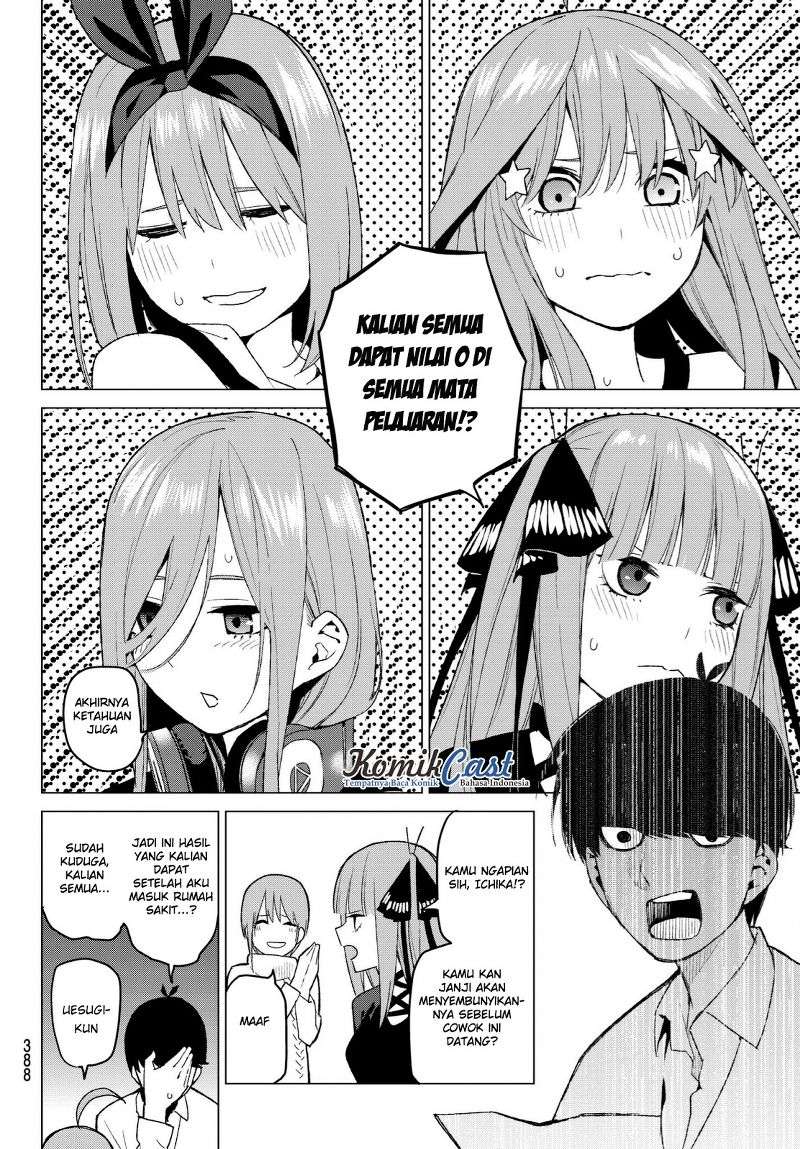 Go-toubun no Hanayome Chapter 35 Gambar 17