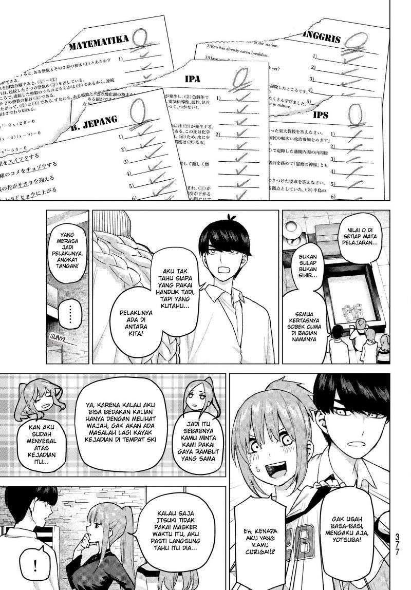 Go-toubun no Hanayome Chapter 35 Gambar 6