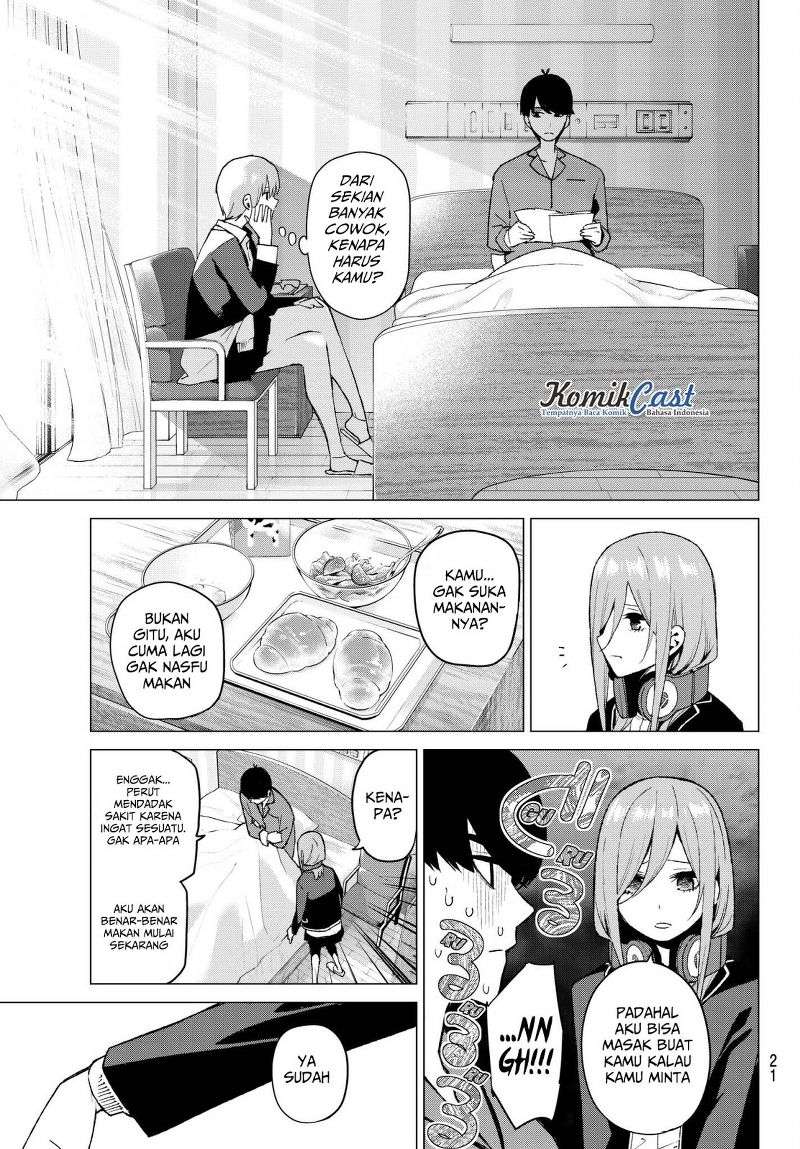 Go-toubun no Hanayome Chapter 33 Gambar 13