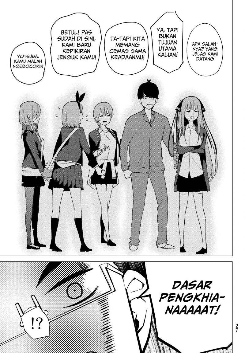 Go-toubun no Hanayome Chapter 33 Gambar 19