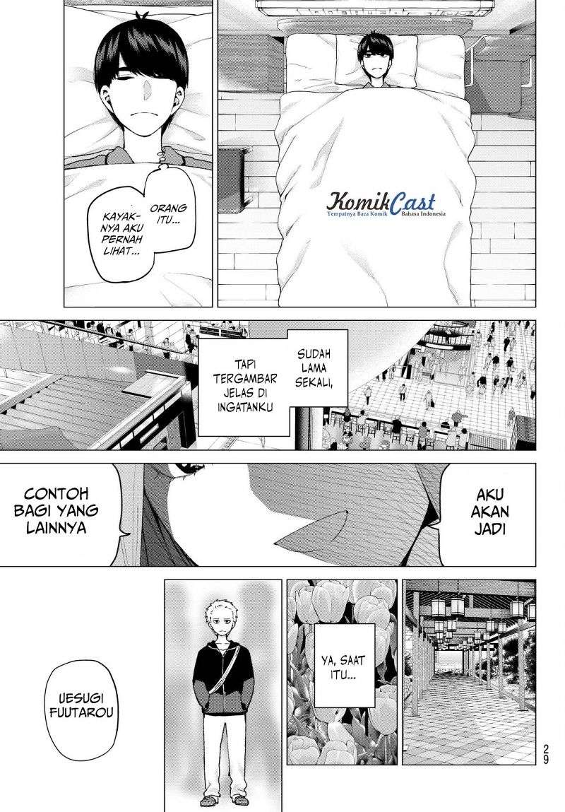 Go-toubun no Hanayome Chapter 33 Gambar 21