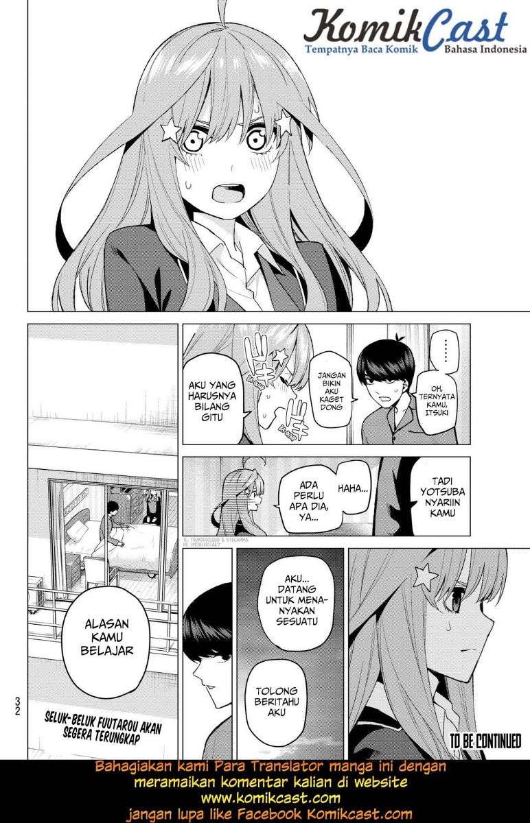 Go-toubun no Hanayome Chapter 33 Gambar 23