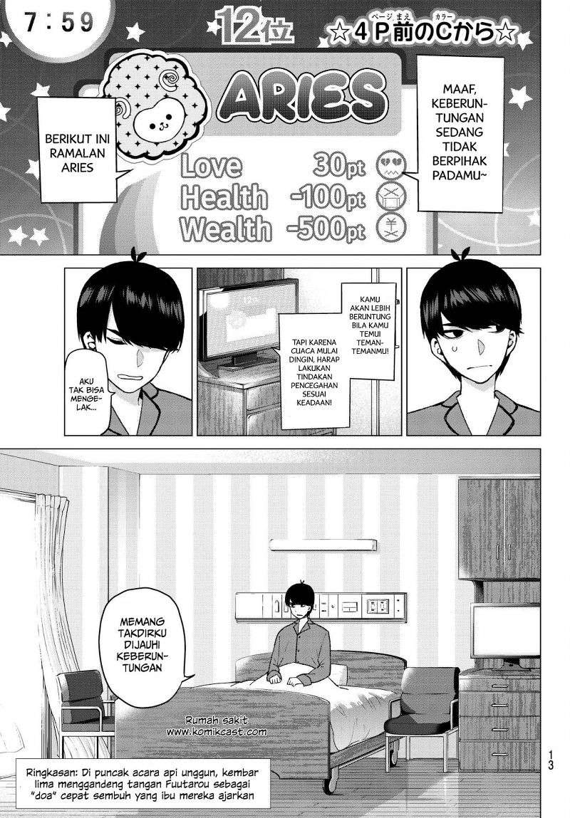 Go-toubun no Hanayome Chapter 33 Gambar 5