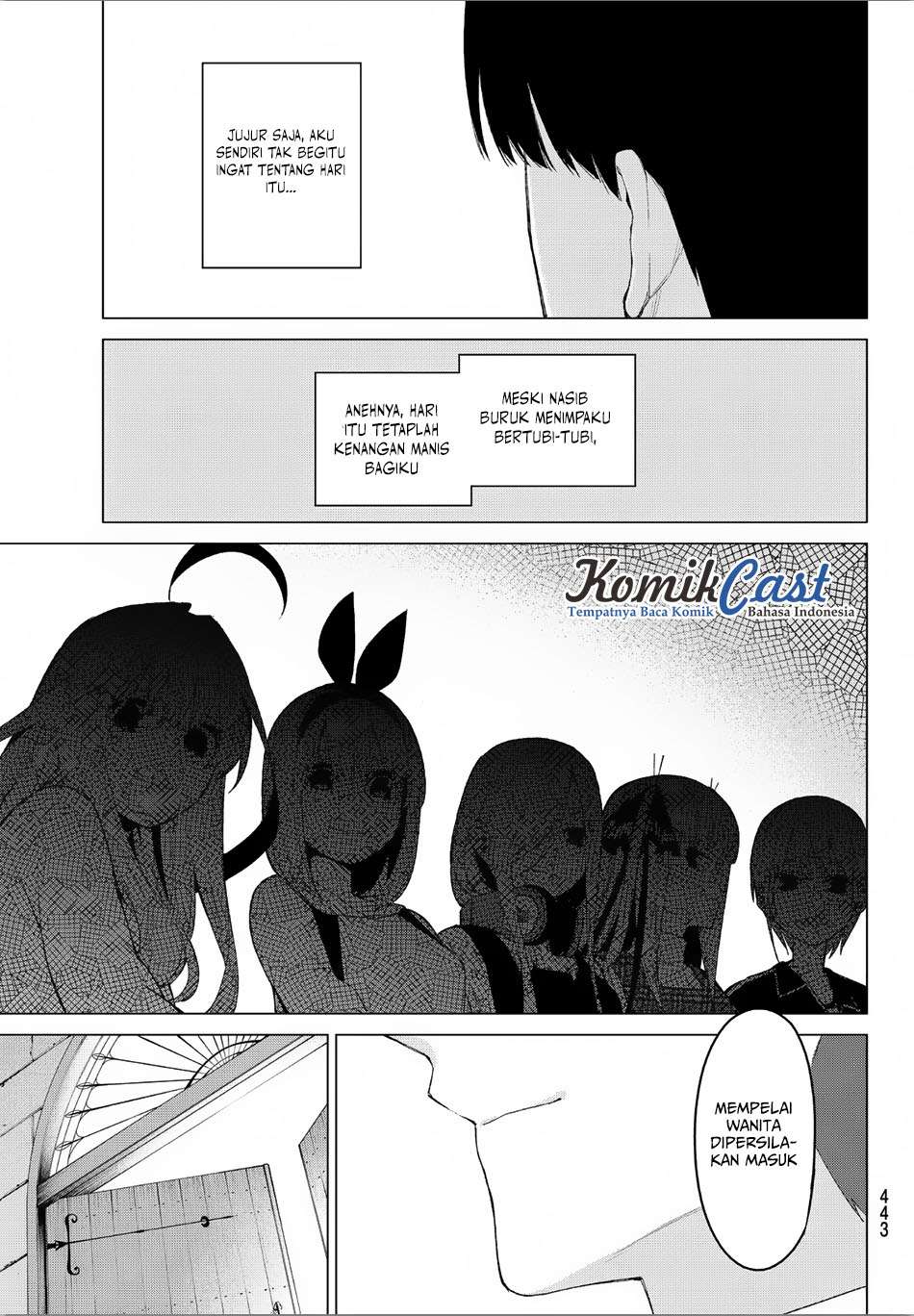 Go-toubun no Hanayome Chapter 32 Gambar 14