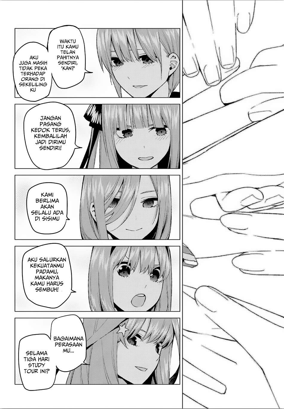 Go-toubun no Hanayome Chapter 32 Gambar 20