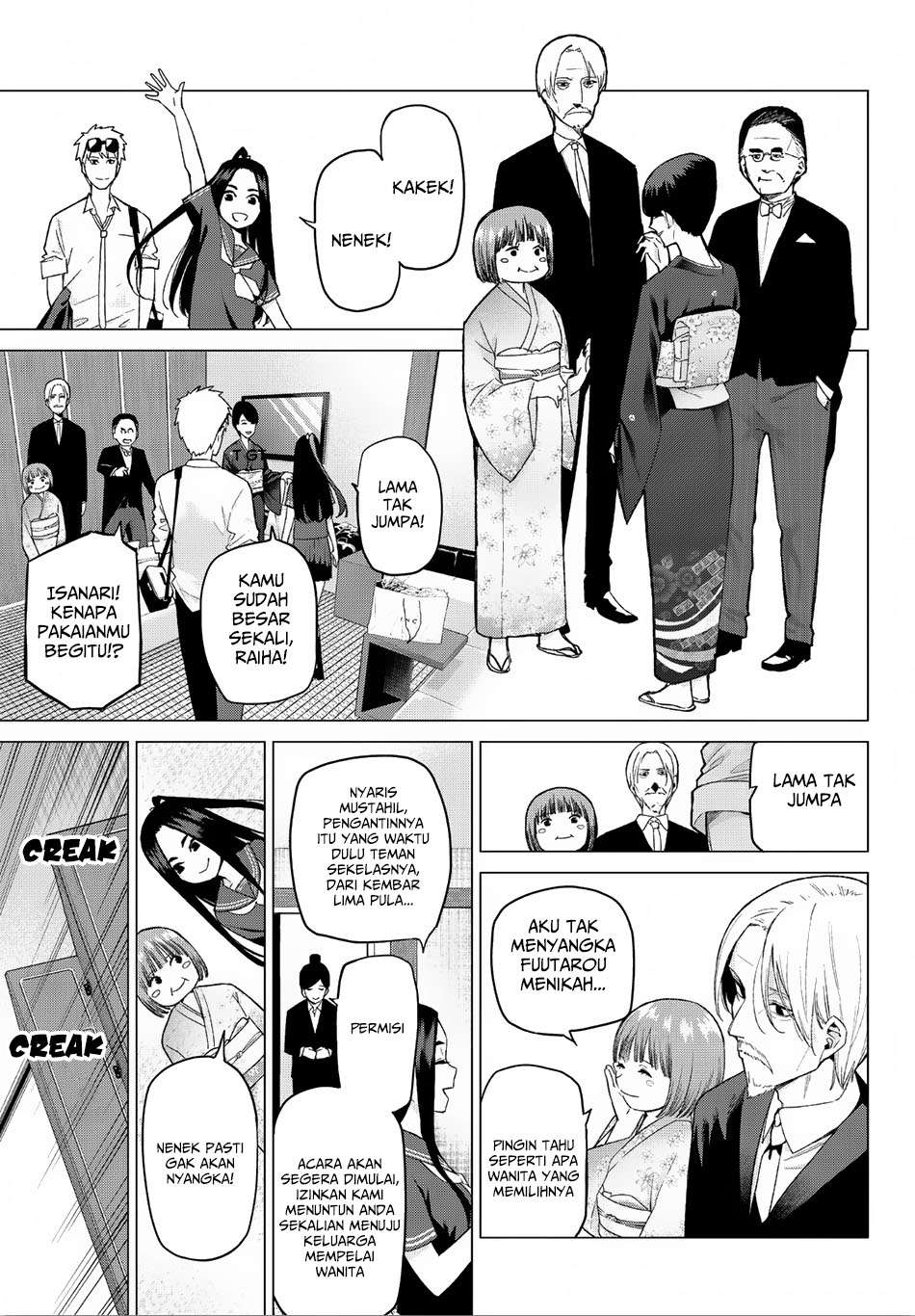 Go-toubun no Hanayome Chapter 32 Gambar 6