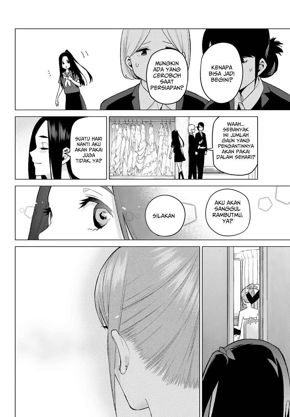 Go-toubun no Hanayome Chapter 32 Gambar 9