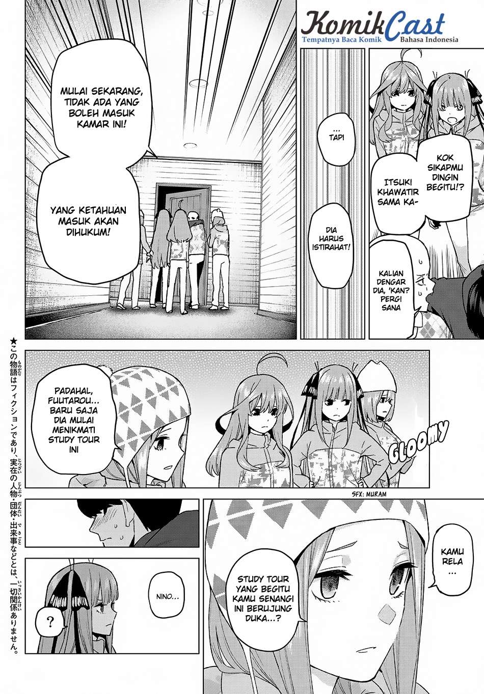 Go-toubun no Hanayome Chapter 31 Gambar 3