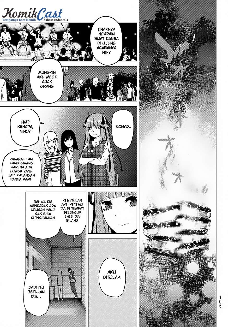 Go-toubun no Hanayome Chapter 31 Gambar 4