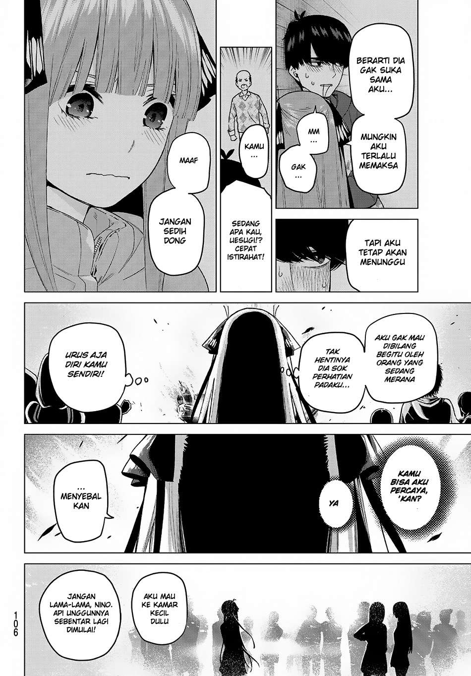 Go-toubun no Hanayome Chapter 31 Gambar 5