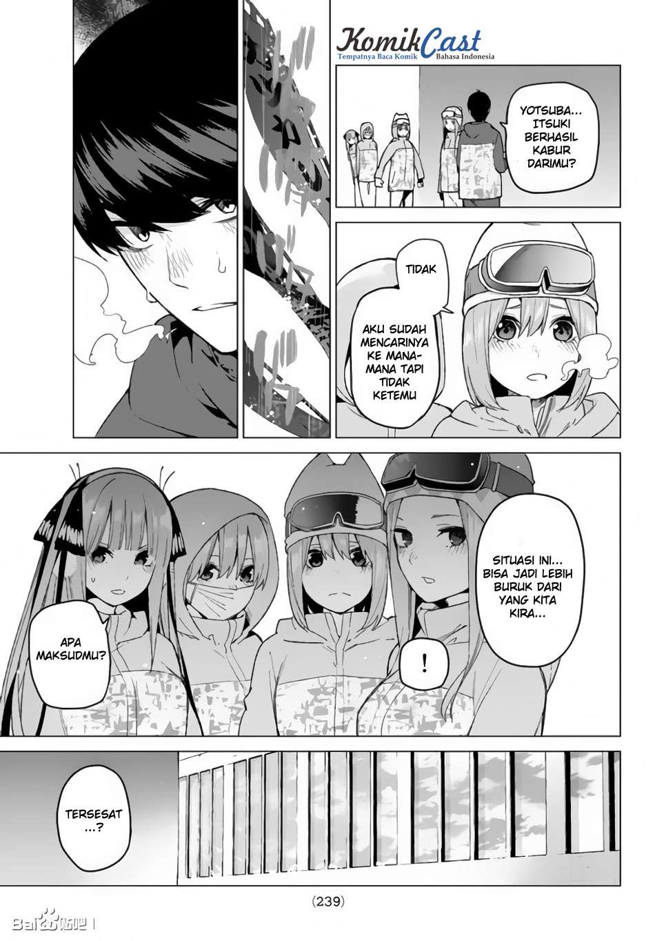 Go-toubun no Hanayome Chapter 30 Gambar 10