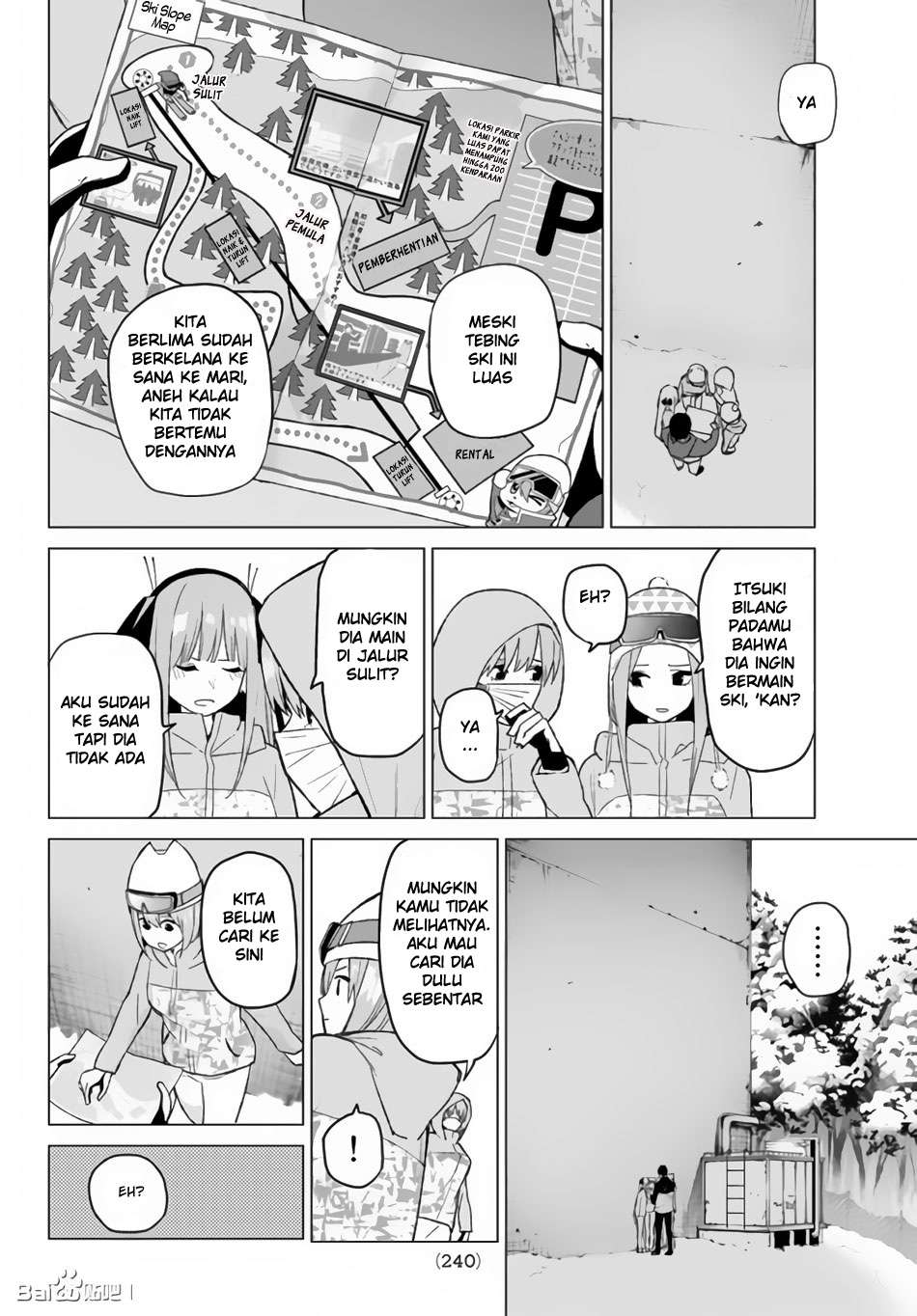 Go-toubun no Hanayome Chapter 30 Gambar 11