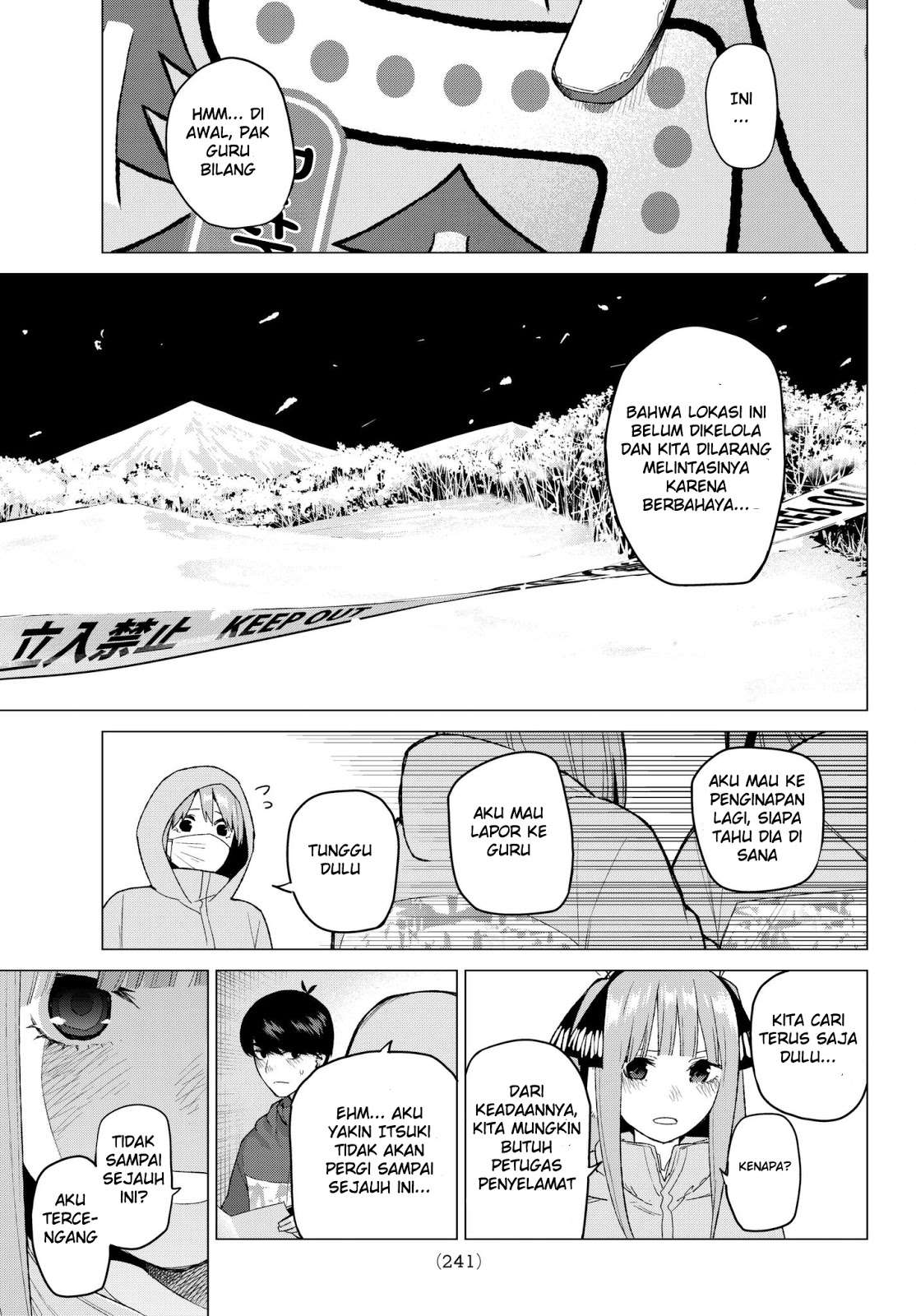 Go-toubun no Hanayome Chapter 30 Gambar 12