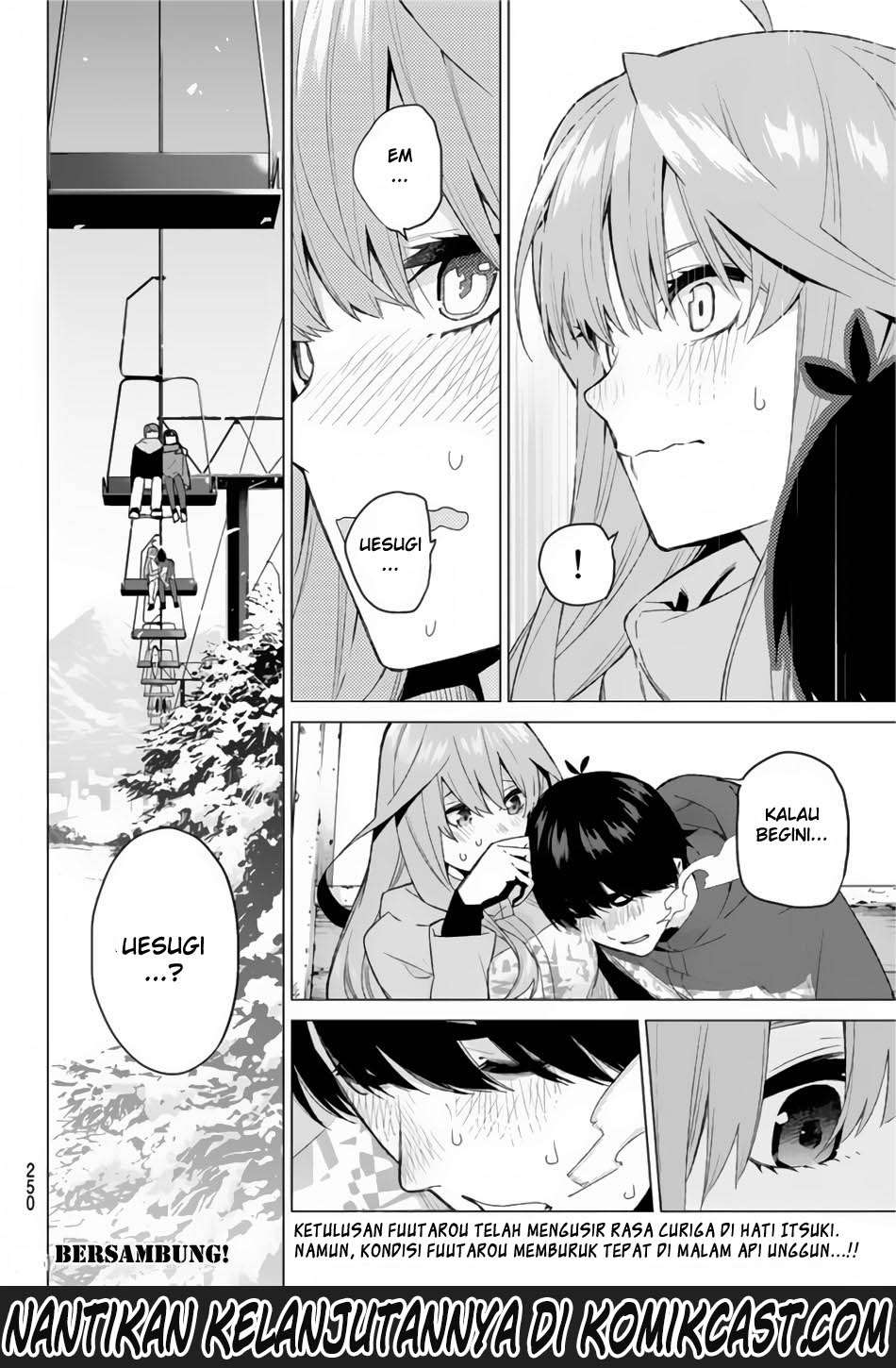 Go-toubun no Hanayome Chapter 30 Gambar 20