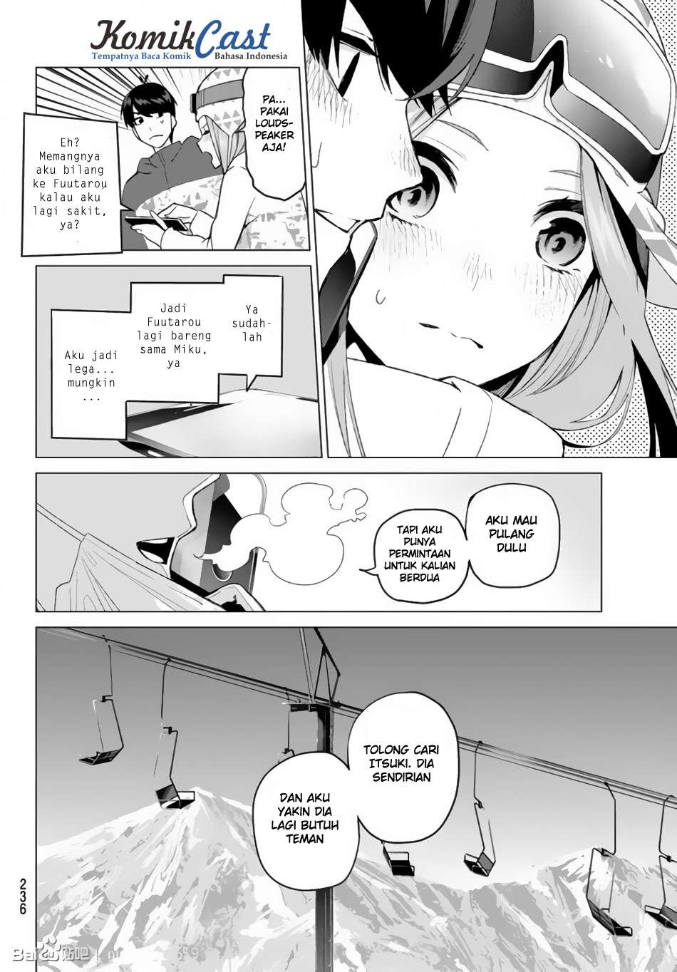 Go-toubun no Hanayome Chapter 30 Gambar 7