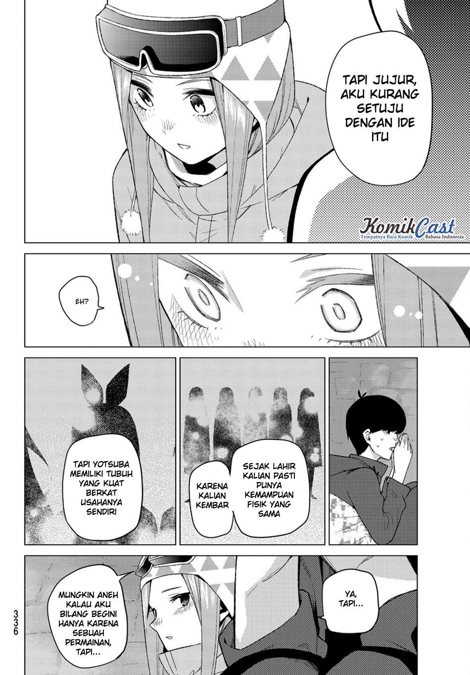 Go-toubun no Hanayome Chapter 29 Gambar 17