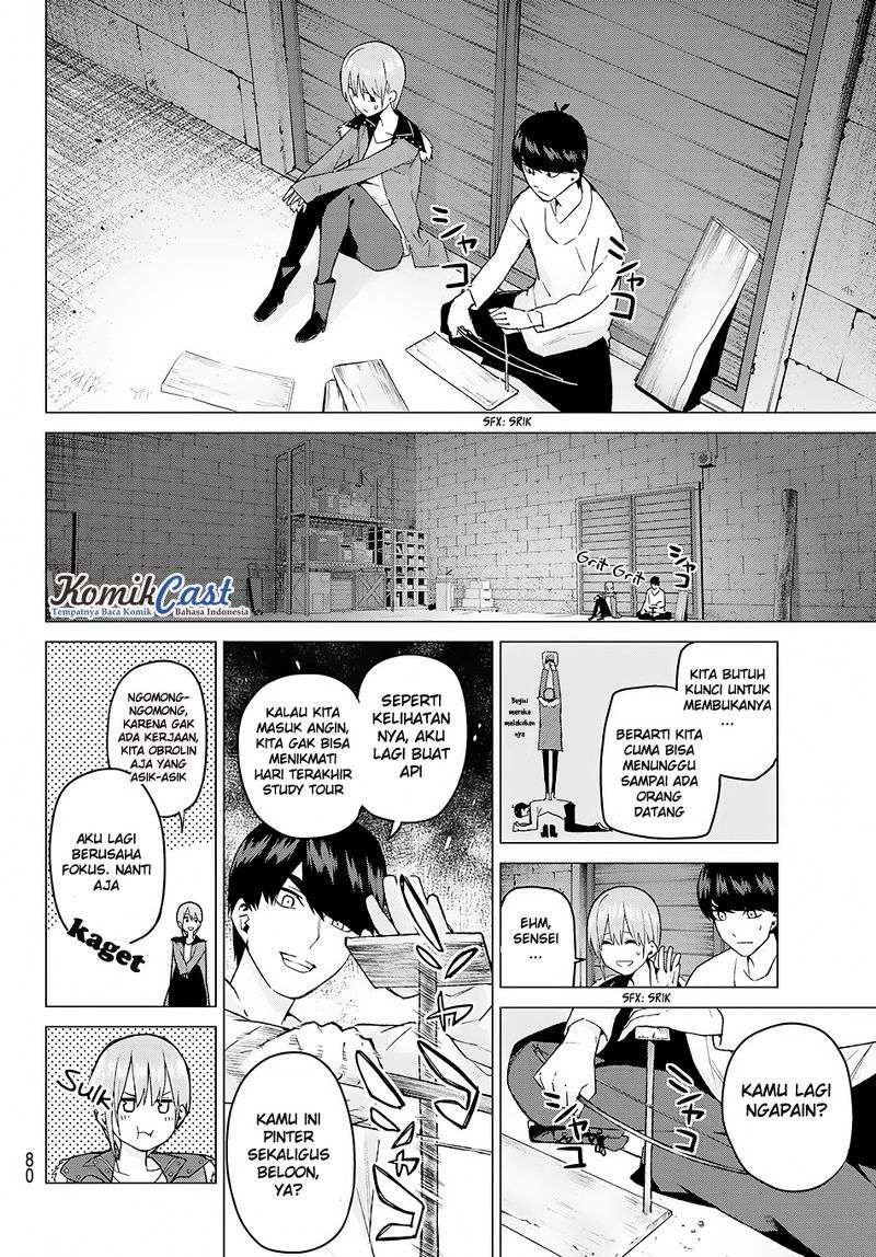 Go-toubun no Hanayome Chapter 28 Gambar 5