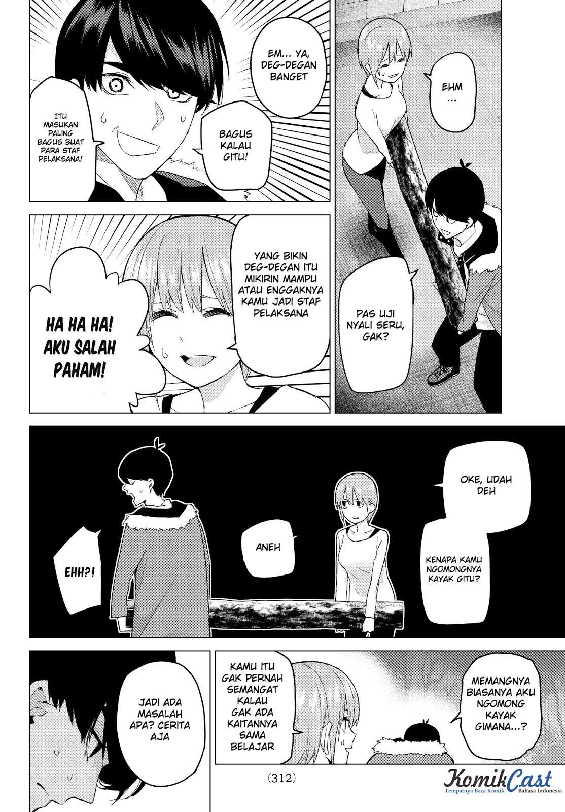 Go-toubun no Hanayome Chapter 27 Gambar 11