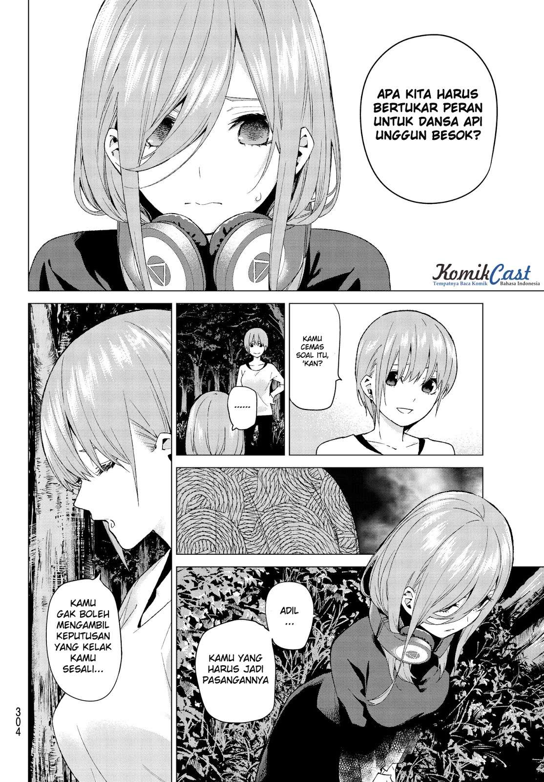 Go-toubun no Hanayome Chapter 27 Gambar 3