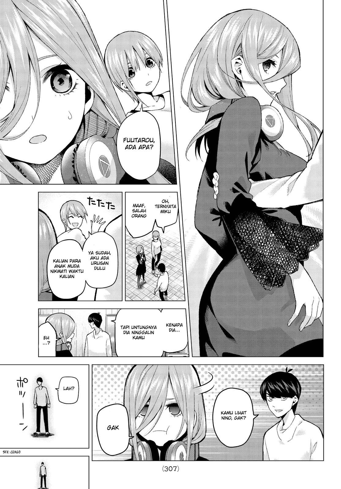 Go-toubun no Hanayome Chapter 27 Gambar 6